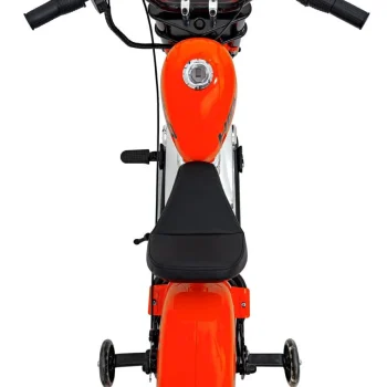 Chopper Warrior Narančasti Motocikl Motor Na Akumulator 10