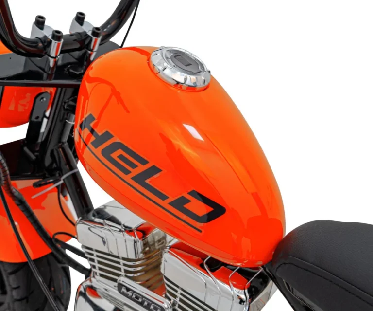 Chopper Warrior Narančasti Motocikl Motor Na Akumulator 11