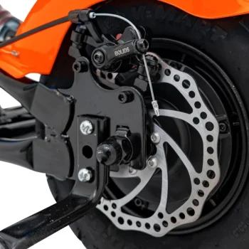 Chopper Warrior Narančasti Motocikl Motor Na Akumulator 15