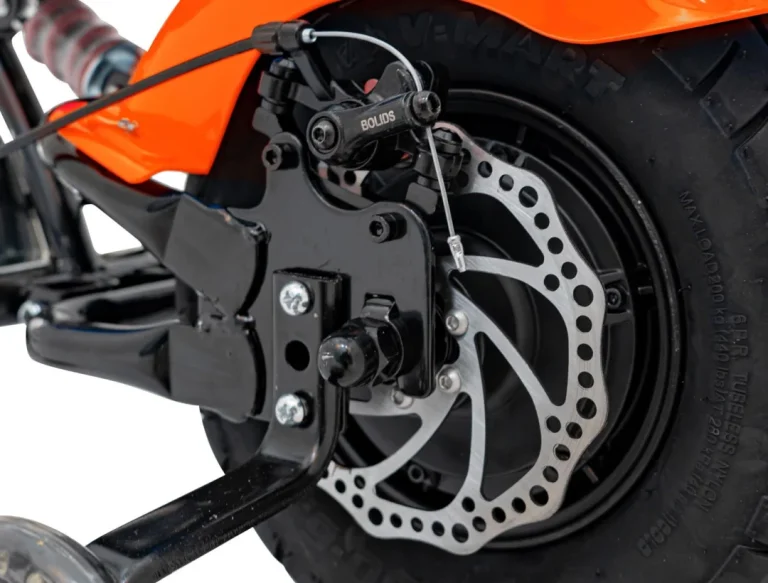 Chopper Warrior Narančasti Motocikl Motor Na Akumulator 15