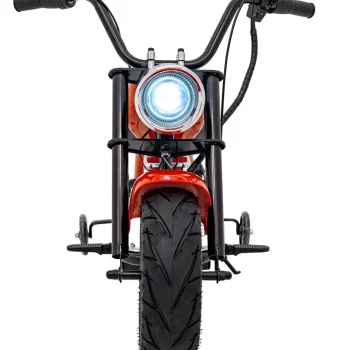 Chopper Warrior Narančasti Motocikl Motor Na Akumulator 4