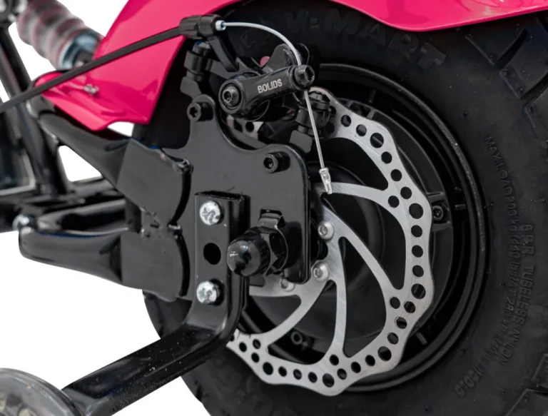 Chopper Warrior Ružičasto Motociklističko Vozilo Motor Na Akumulator 12
