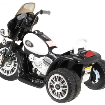 Chopper Dječji Motocikl Na Akumulator, Crni Motor Na Akumulator 3
