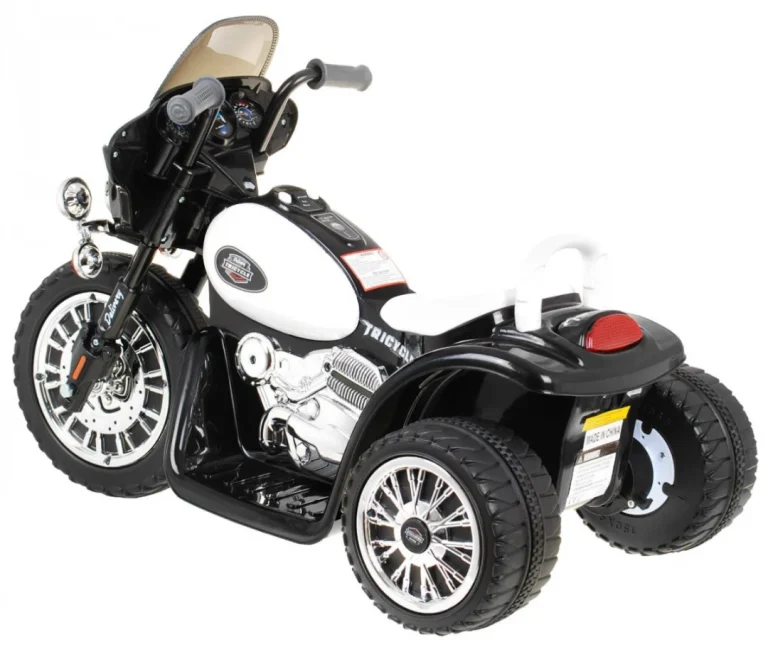 Chopper Dječji Motocikl Na Akumulator, Crni Motor Na Akumulator 3