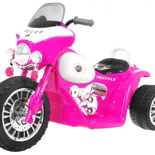 Chopper Motocikl Na Akumulator, Ružičasti Motor Na Akumulator 1