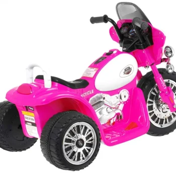 Chopper Motocikl Na Akumulator, Ružičasti Motor Na Akumulator 2