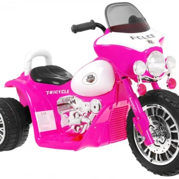 Chopper Motocikl Na Akumulator, Ružičasti Motor Na Akumulator 3