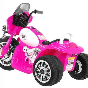 Chopper Motocikl Na Akumulator, Ružičasti Motor Na Akumulator 4