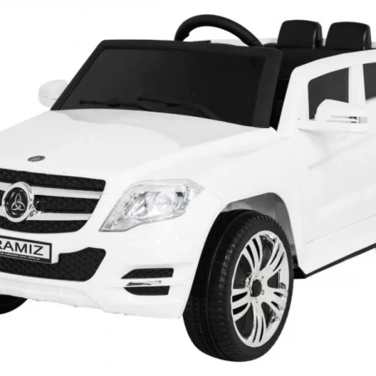 City Rider Autić Za Djecu Bijeli + Daljinski Upravljač + Podešavanje Volana + Spori Start + Mp3 Usb + Led, Bijela 1
