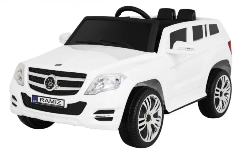 City Rider Autić Za Djecu Bijeli + Daljinski Upravljač + Podešavanje Volana + Spori Start + Mp3 Usb + Led, Bijela 1