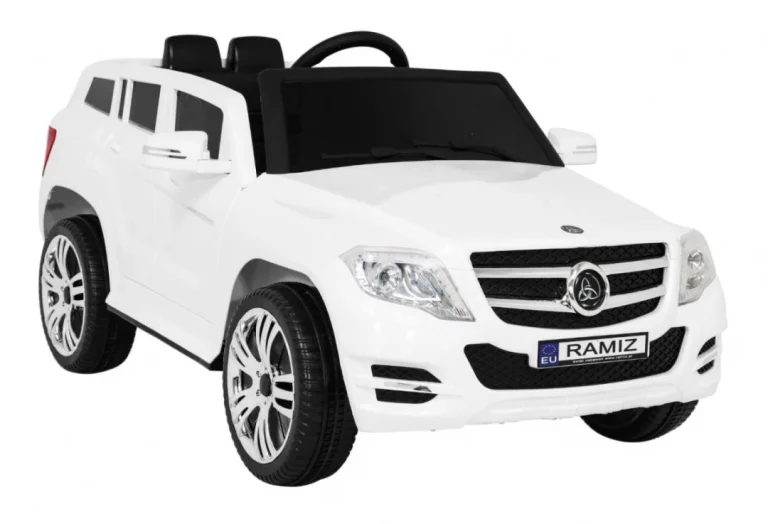 City Rider Autić Za Djecu Bijeli + Daljinski Upravljač + Podešavanje Volana + Spori Start + Mp3 Usb + Led, Bijela 10