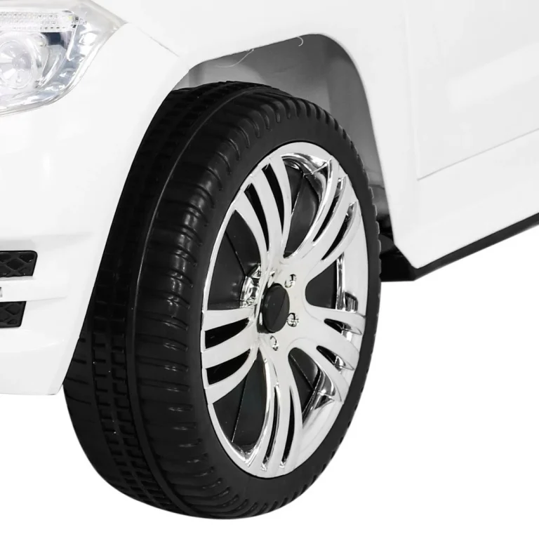 City Rider Autić Za Djecu Bijeli + Daljinski Upravljač + Podešavanje Volana + Spori Start + Mp3 Usb + Led, Bijela 11