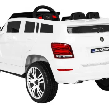City Rider Autić Za Djecu Bijeli + Daljinski Upravljač + Podešavanje Volana + Spori Start + Mp3 Usb + Led, Bijela 5