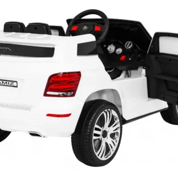 City Rider Autić Za Djecu Bijeli + Daljinski Upravljač + Podešavanje Volana + Spori Start + Mp3 Usb + Led, Bijela 9