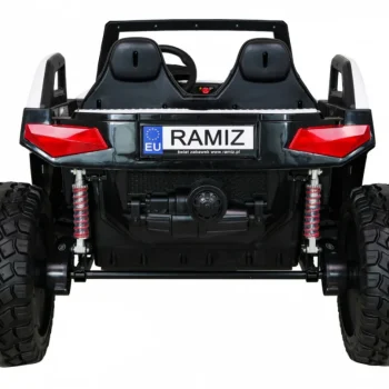 Clash Buggy Na Baterije Za 2 Djece Bijela + Daljinski Upravljač + 4x4 Pogon + Podešavanje Sjedala + 6