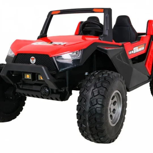 Clash Buggy Na Baterije Za 2 Djece Crveni + Daljinski Upravljač + 4x4 Pogon + Podešavanje, Crvena 1