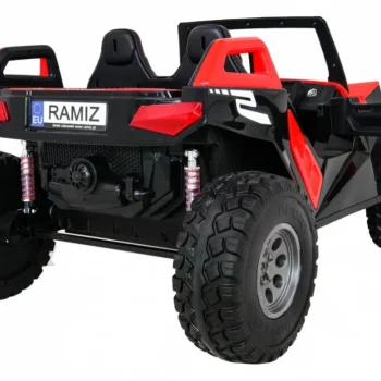 Clash Buggy Na Baterije Za 2 Djece Crveni + Daljinski Upravljač + 4x4 Pogon + Podešavanje, Crvena 10