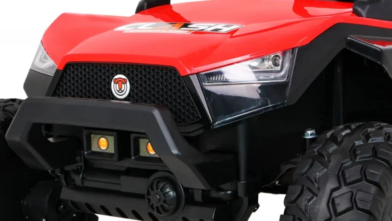 Clash Buggy Na Baterije Za 2 Djece Crveni + Daljinski Upravljač + 4x4 Pogon + Podešavanje, Crvena 13