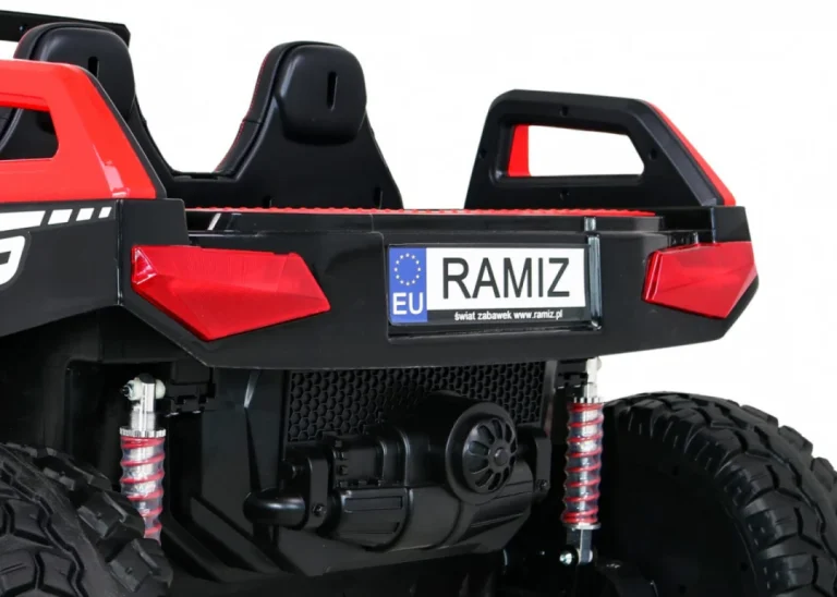 Clash Buggy Na Baterije Za 2 Djece Crveni + Daljinski Upravljač + 4x4 Pogon + Podešavanje, Crvena 14