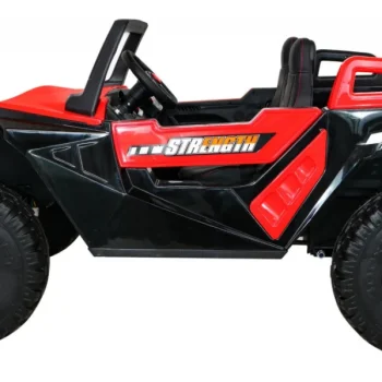 Clash Buggy Na Baterije Za 2 Djece Crveni + Daljinski Upravljač + 4x4 Pogon + Podešavanje, Crvena 4