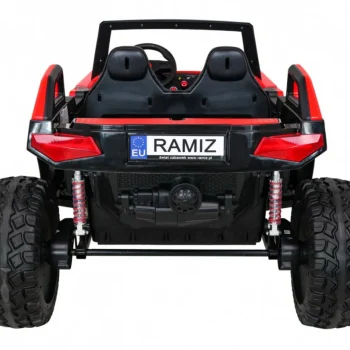 Clash Buggy Na Baterije Za 2 Djece Crveni + Daljinski Upravljač + 4x4 Pogon + Podešavanje, Crvena 6