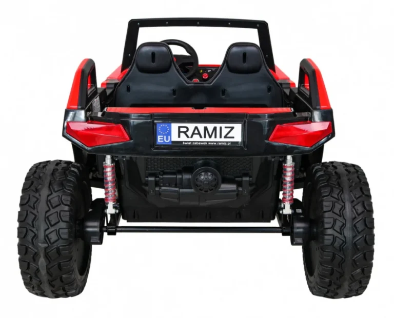 Clash Buggy Na Baterije Za 2 Djece Crveni + Daljinski Upravljač + 4x4 Pogon + Podešavanje, Crvena 6