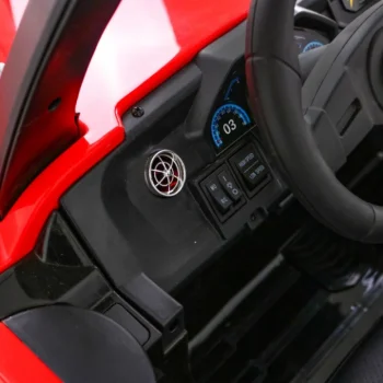 Clash Buggy Na Baterije Za 2 Djece Crveni + Daljinski Upravljač + 4x4 Pogon + Podešavanje, Crvena 9