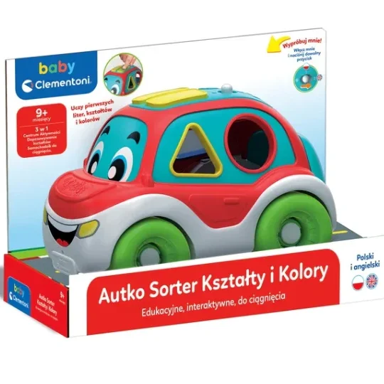Clementoni Auto Za Sortiranje Oblika I Boja (pl/en) 50808 1
