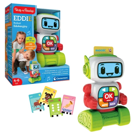 Clementoni Edukativni Robot Eddie (pl) 50411 1