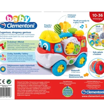 Clementoni Interaktivni Kamion Eugenij S Alatom (pl) 50110 4