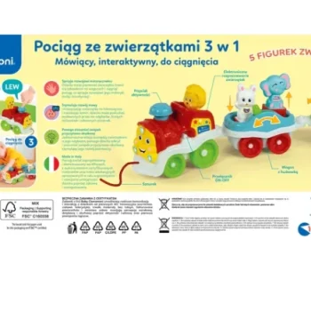 Clementoni Interaktivni Vlak Sa životinjama (pl) 50802 5