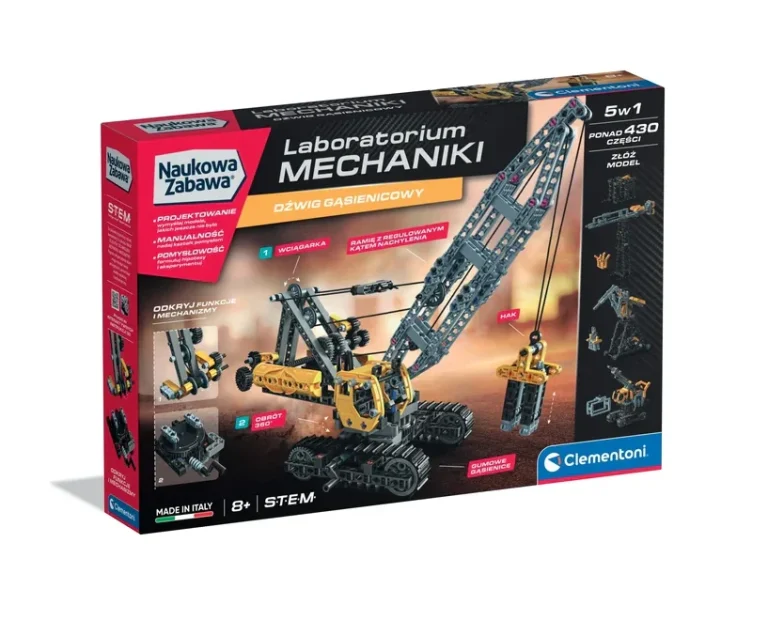 Clementoni Mehanički Laboratorij Gusjenična Dizalica 50402 3