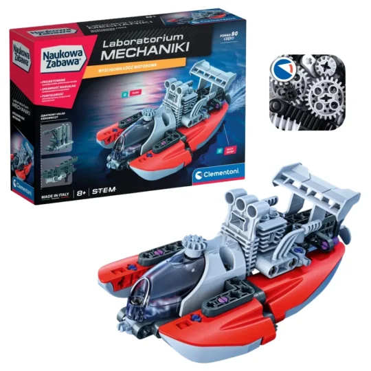 Clementoni Mehanički Laboratorij Trkaći Motorni Brod 50247 1