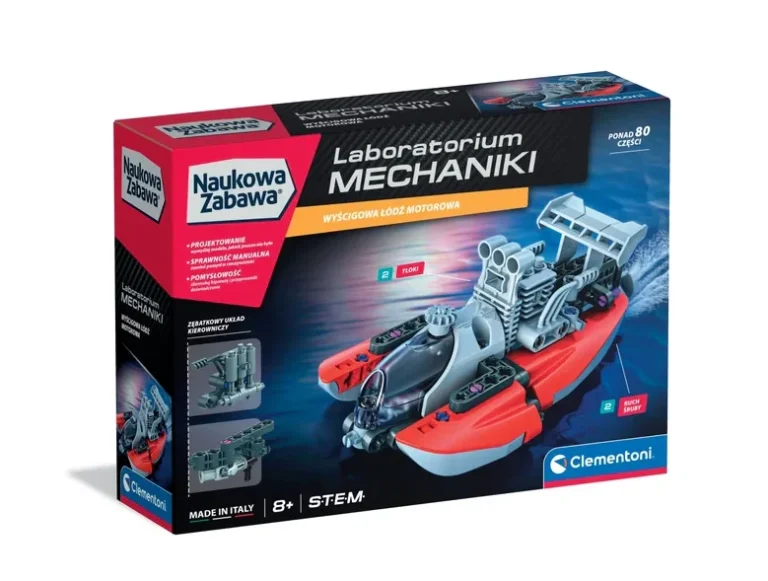 Clementoni Mehanički Laboratorij Trkaći Motorni Brod 50247 7