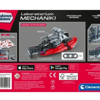 Clementoni Mehanički Laboratorij Trkaći Motorni Brod 50247 9