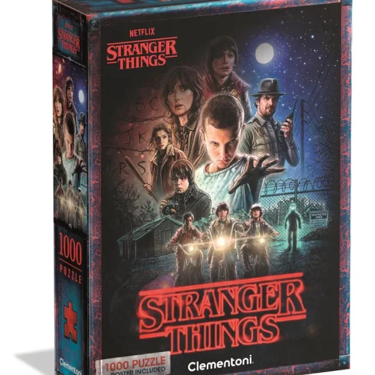 Clementoni Slagalica Stranger Things, 1000 Dijelova, 70 × 50 Cm 1