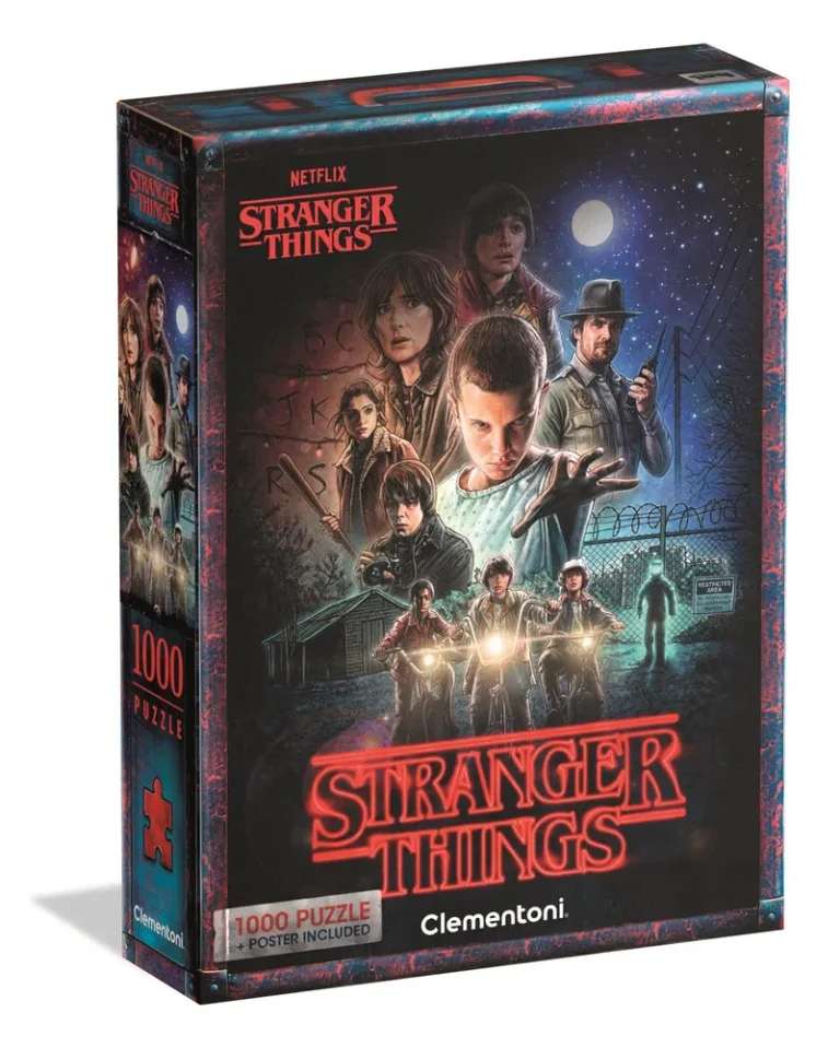 Clementoni Slagalica Stranger Things, 1000 Dijelova, 70 × 50 Cm 1