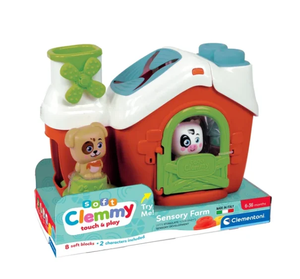 Clemmy Senzorna Farma Sorter Pas I Krava Clementoni 17993 1