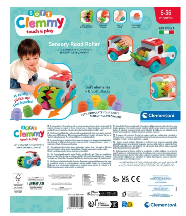 Clemmy Senzorni Valjak Sorter Clementoni 17495 6