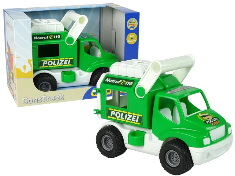 Construck Polesie 41906 Policijski Auto, Zeleni 1