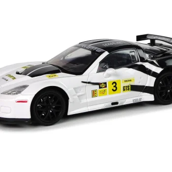 Corvette C6.r Automobil Na Daljinsko Upravljanje, 1:18, Bijeli 2