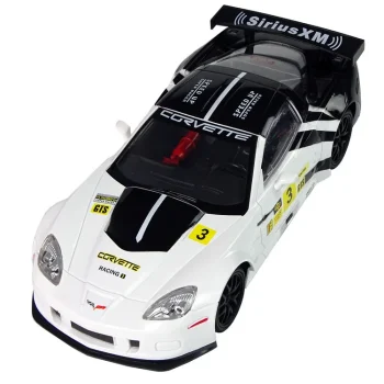 Corvette C6.r Automobil Na Daljinsko Upravljanje, 1:18, Bijeli 3
