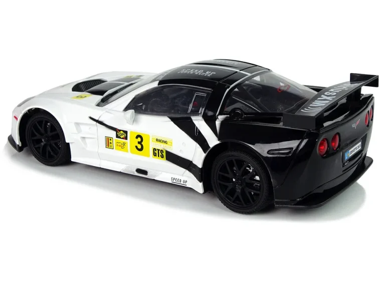 Corvette C6.r Automobil Na Daljinsko Upravljanje, 1:18, Bijeli 4