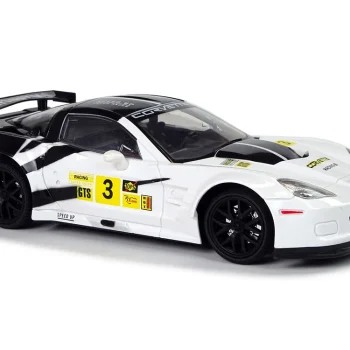 Corvette C6.r Automobil Na Daljinsko Upravljanje, 1:18, Bijeli 5