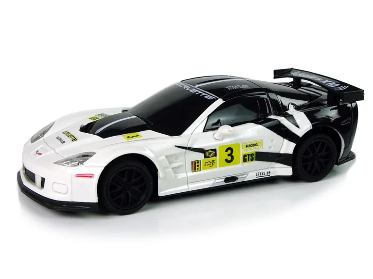 Corvette C6.r Automobil Na Daljinsko Upravljanje, 1:24, Bijeli 2