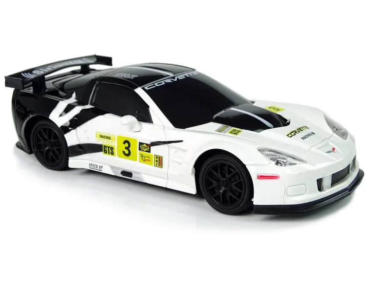 Corvette C6.r Automobil Na Daljinsko Upravljanje, 1:24, Bijeli 3