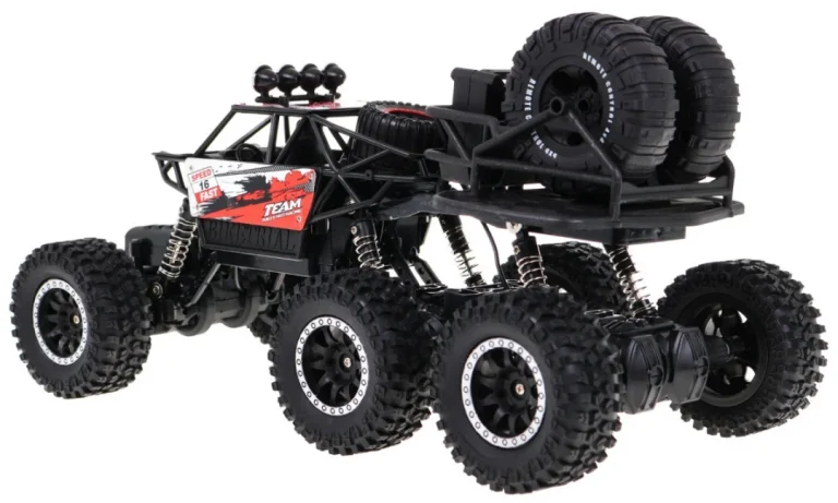 Crawler High Za Djecu 8+ Model Na Daljinsko Upravljanje 1:14 6x6 Pogon + Rezervni Kotači 3