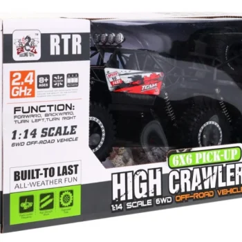 Crawler High Za Djecu 8+ Model Na Daljinsko Upravljanje 1:14 6x6 Pogon + Rezervni Kotači 8