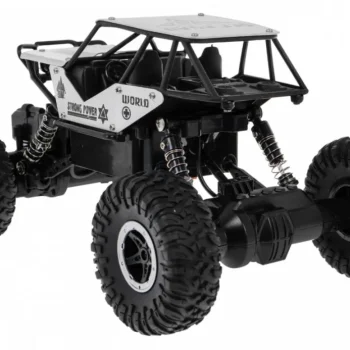 Crawler Monster Za Djecu 6, Model Na Daljinsko Upravljanje, Srebrni, 1:18, Ekstremna Vožnja 3