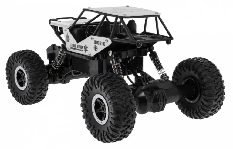 Crawler Monster Za Djecu 6, Model Na Daljinsko Upravljanje, Srebrni, 1:18, Ekstremna Vožnja 3